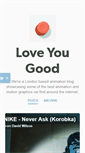 Mobile Screenshot of loveyougood.com